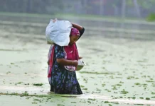 পানিবন্দী তেইশ হাজার পরিবার